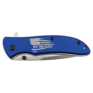 Bison River 4.25" Black Folding Pocket Knife