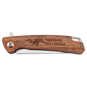 Bison River 4" EDC Knife with Ball Bearing Open