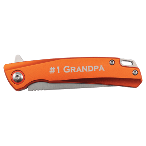 Bison River 4" EDC Knife with Ball Bearing Open