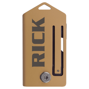 Bison River 2" Black Folding Pocket Knife