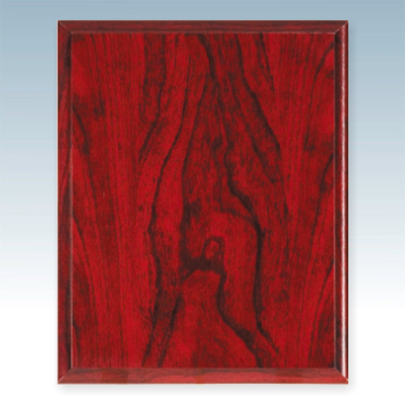 Colored Woodgrain Finish Plaque