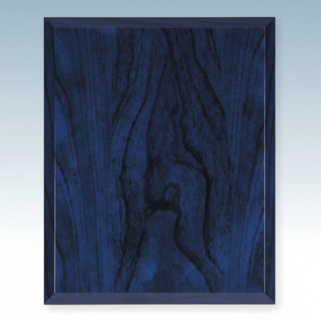 Colored Woodgrain Finish Plaque