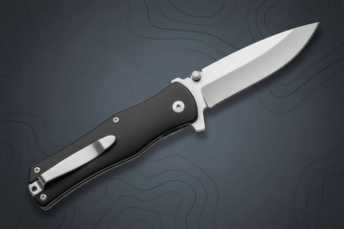 4 1/2" Black Anodized Aluminum Handle Knife