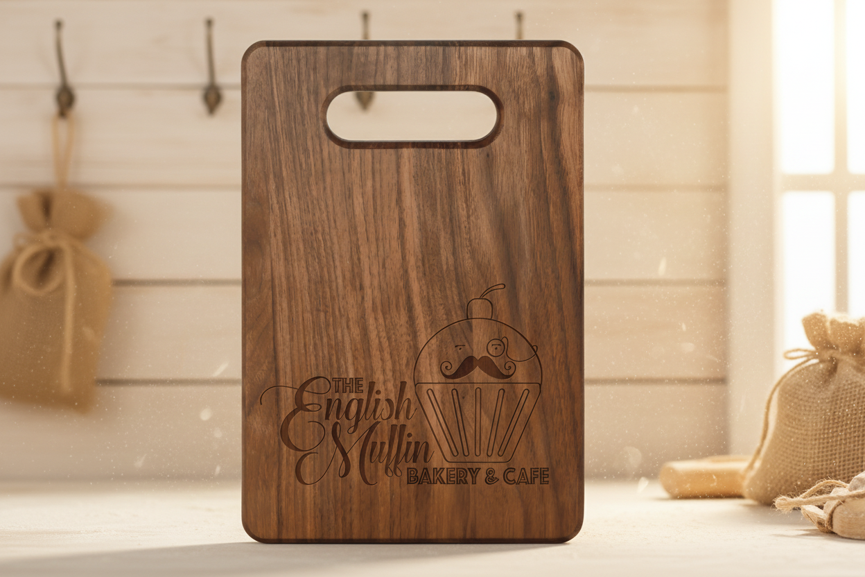 9" x 6" Walnut Cutting Board
