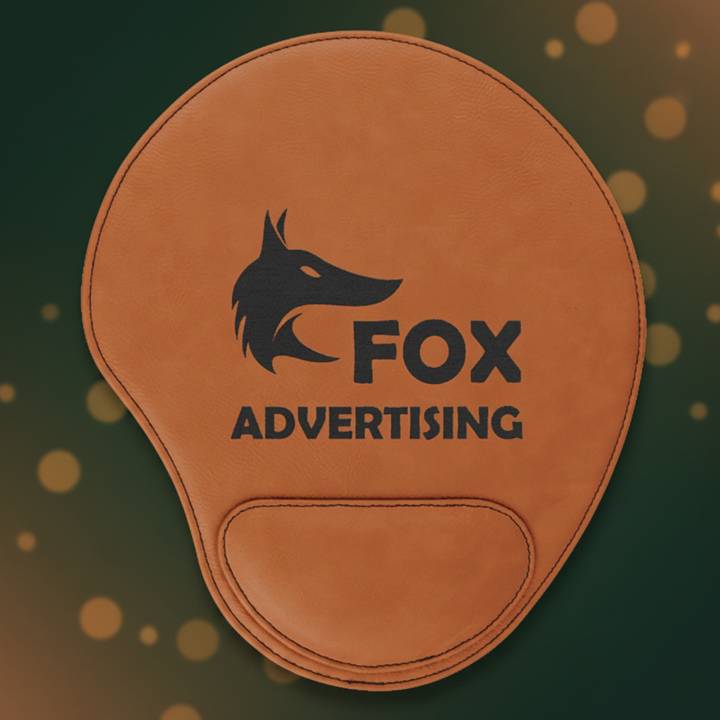 Rawhide 9" x 10 1/4" Laserable Leatherette Mouse Pad
