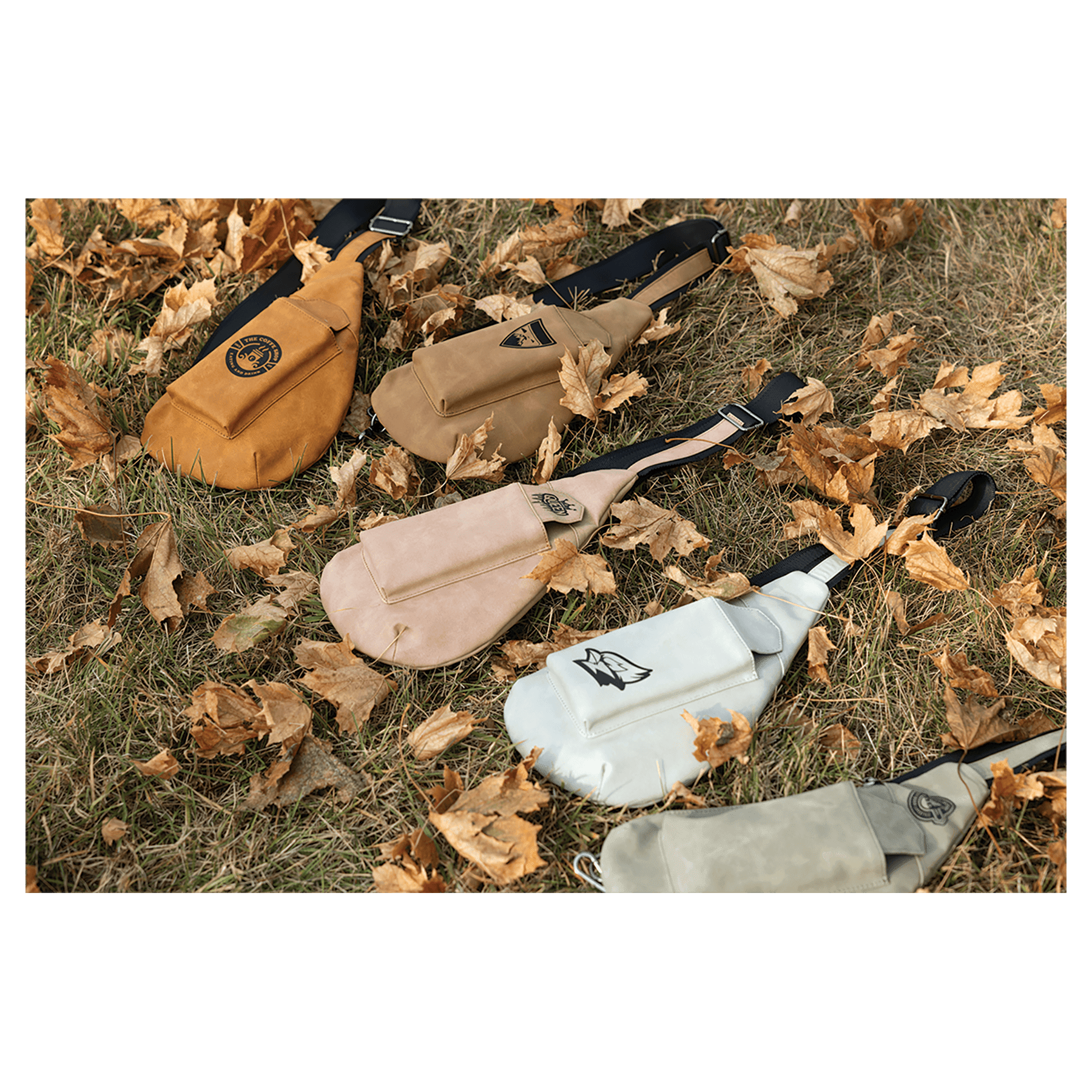Leatherette Crescent Crossbody Bag – Creekside Collection