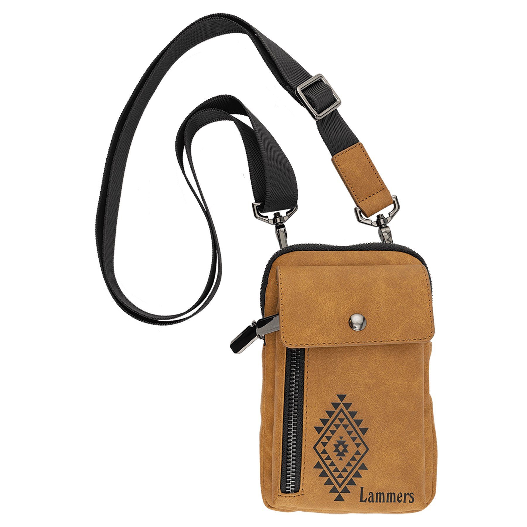 Laserable Leatherette Urban Crossbody Bag – Creekside Collection