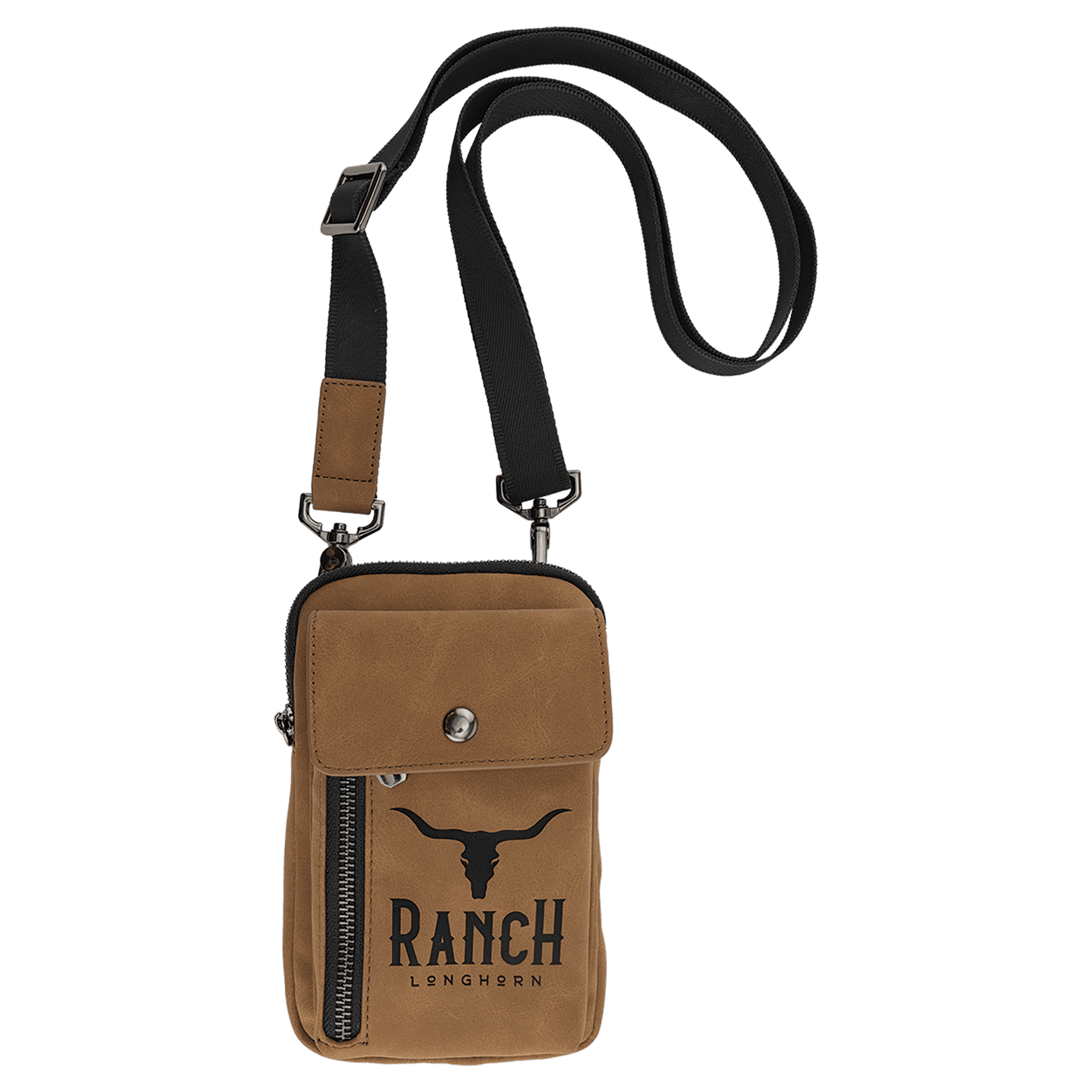 Laserable Leatherette Urban Crossbody Bag – Creekside Collection