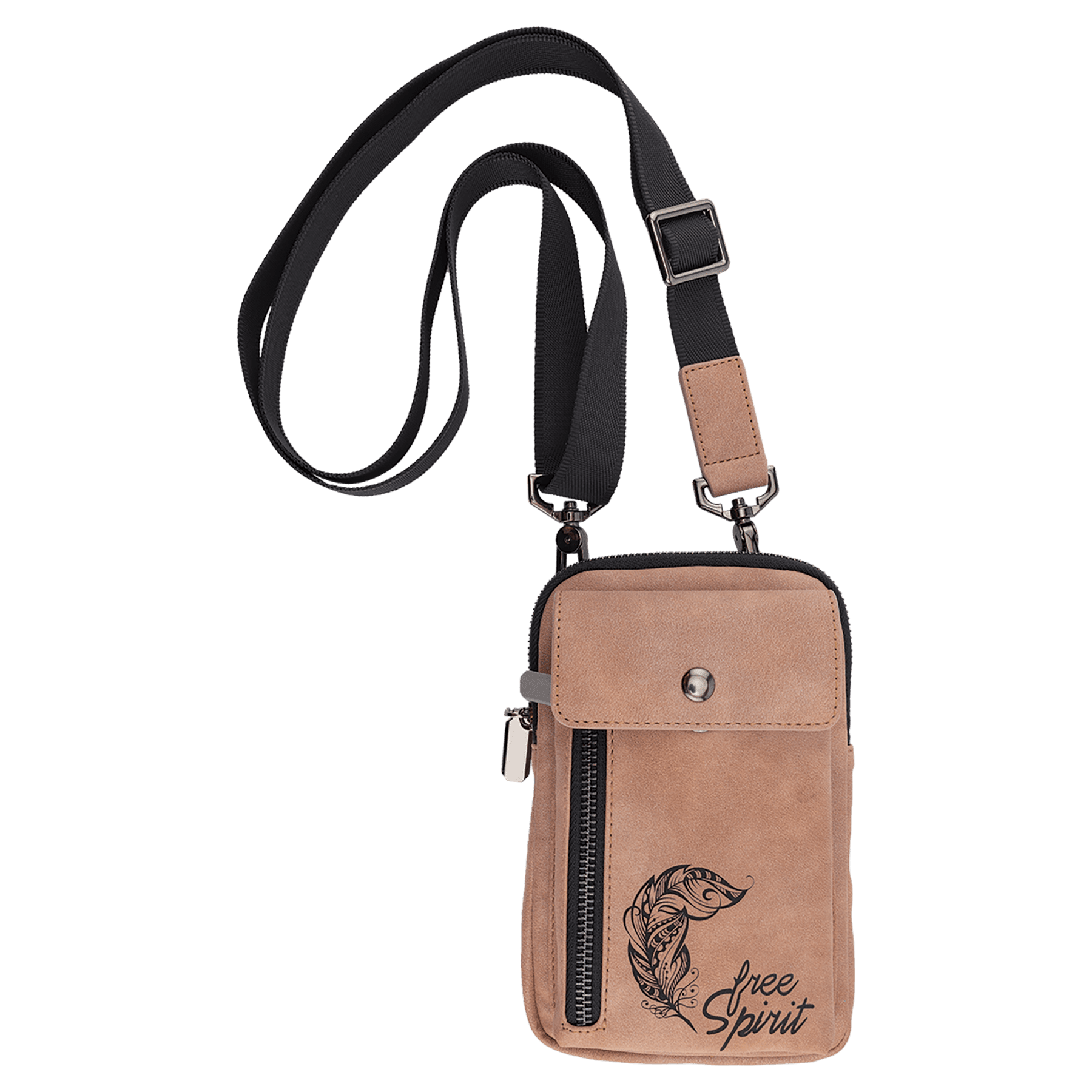 Laserable Leatherette Urban Crossbody Bag – Creekside Collection