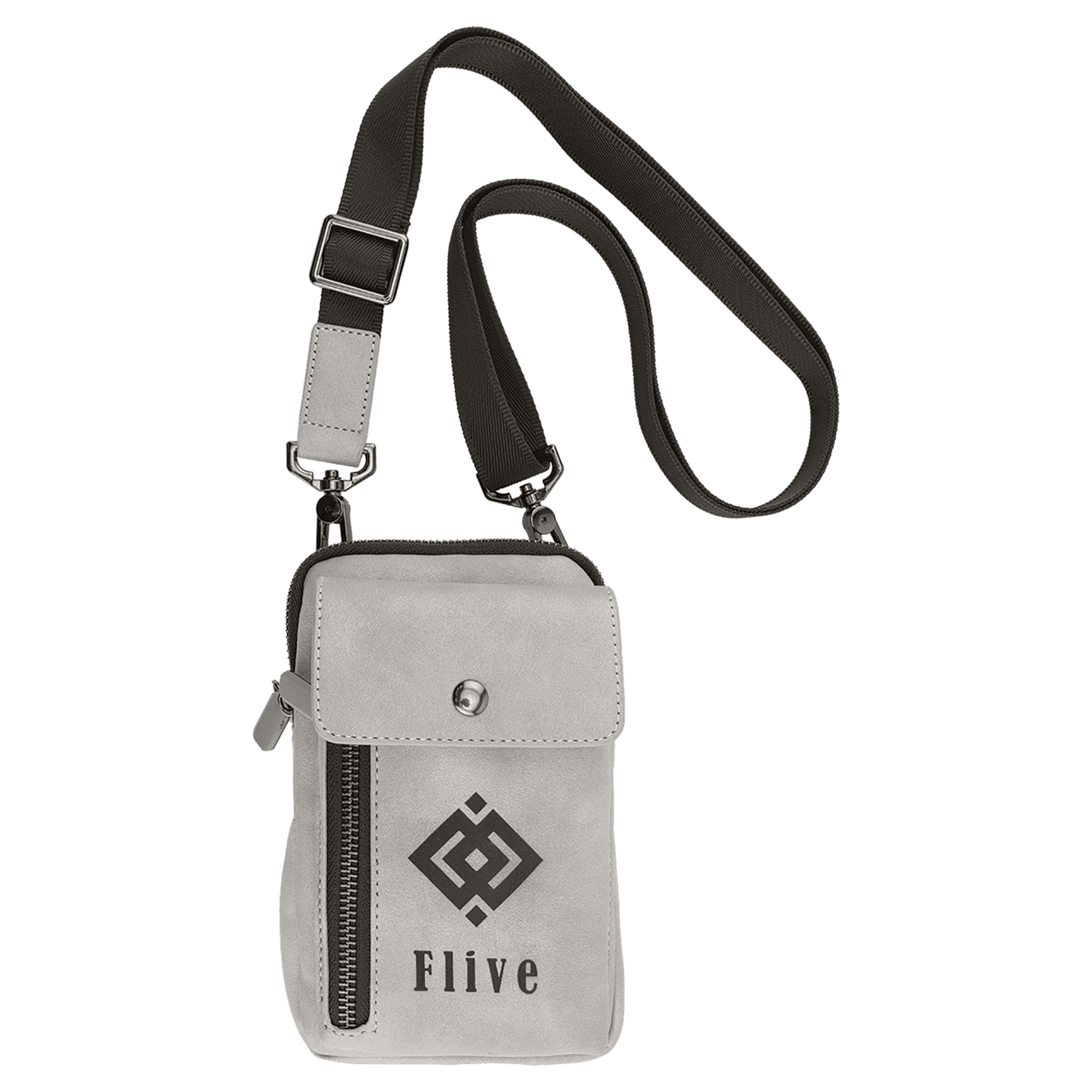 Laserable Leatherette Urban Crossbody Bag – Creekside Collection