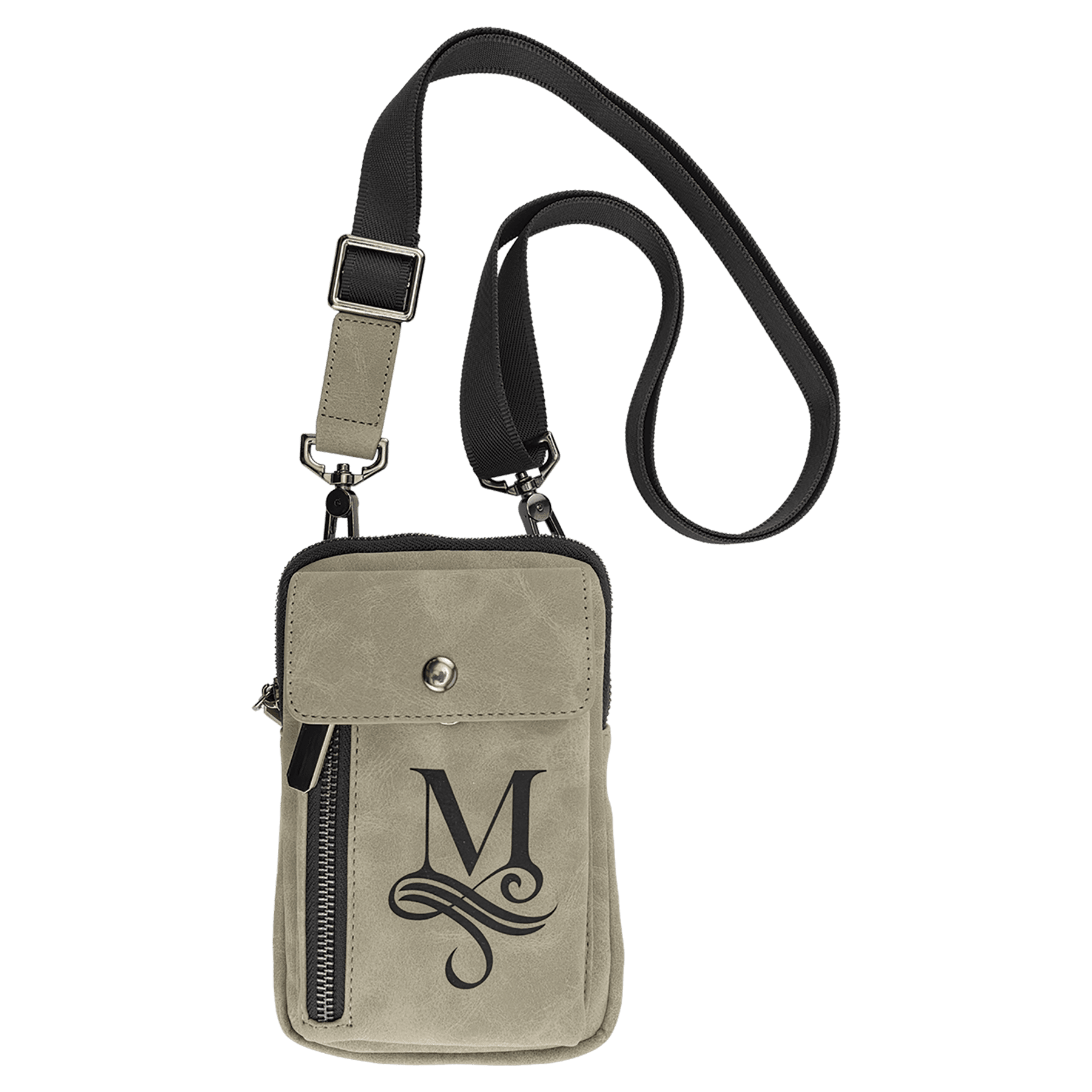 Laserable Leatherette Urban Crossbody Bag – Creekside Collection