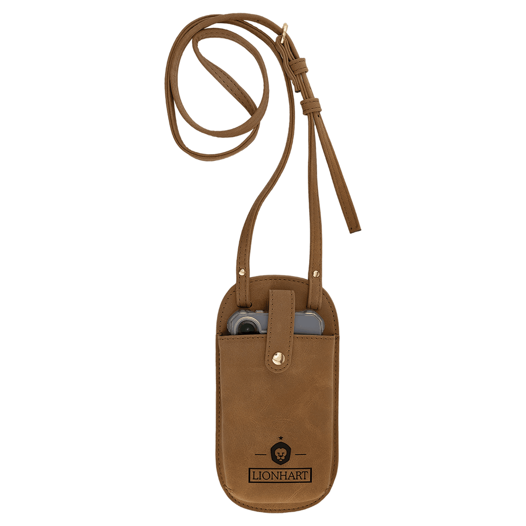 Laserable Leatherette Crossbody Bag – Creekside Collection