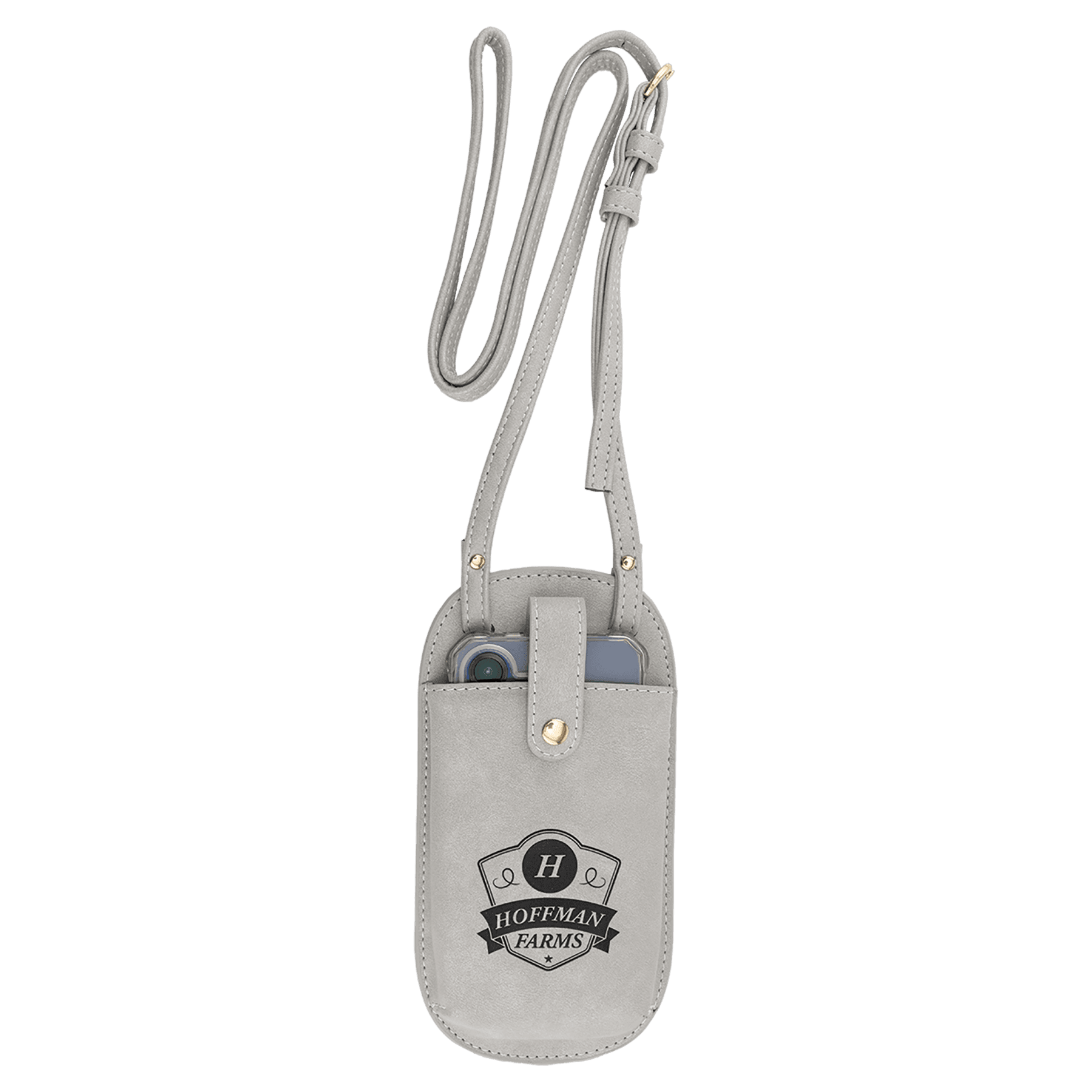 Laserable Leatherette Crossbody Bag – Creekside Collection