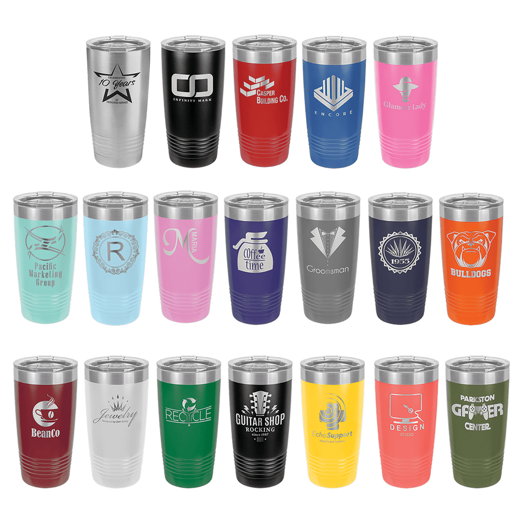 20oz Ringneck Tumbler - Double Wall Insulated Stainless Steel
