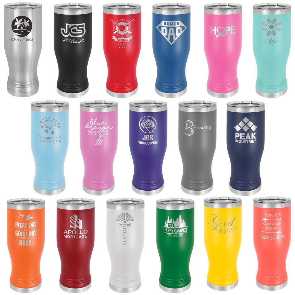 Polar Camel Pilsner with Clear Lid - 14 oz & 20 oz