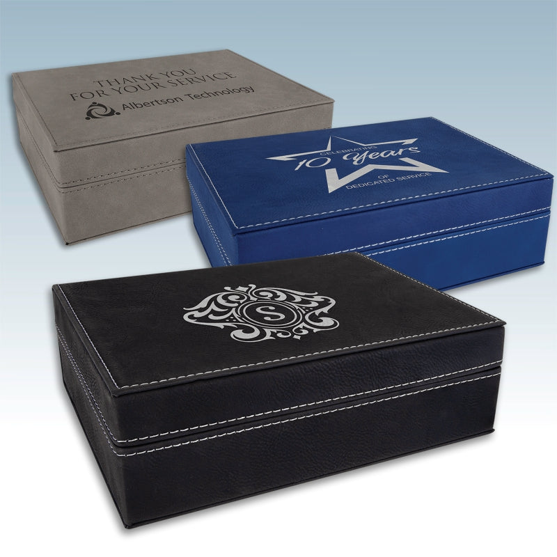 Laserable Leatherette Premium Gift Box