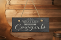 10" x 4" Rectangle Slate Decor with Hanger String